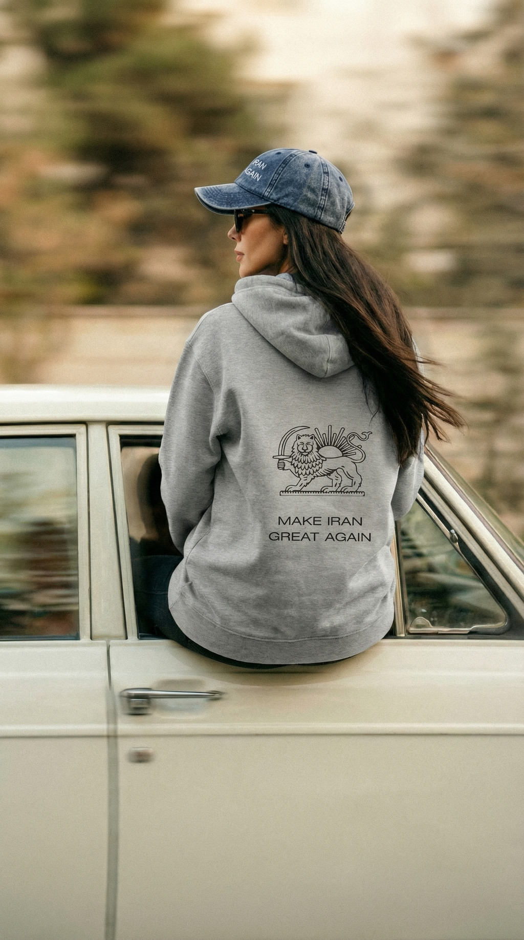 Make Iran Great Again - Hoodie